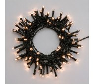 Minilucciole a batteria 96 led bianco caldo